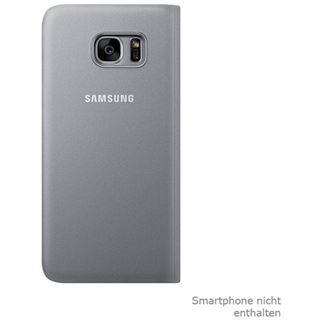 Samsung S-View Cover EF-CG935 für Galaxy S7 Edge silber