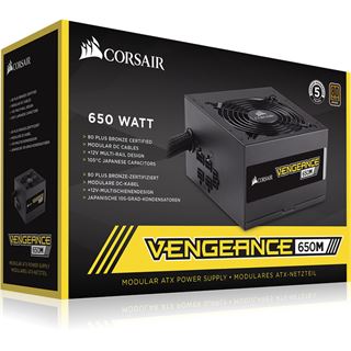 650 Watt Corsair Vengeance Modular 80+ Bronze