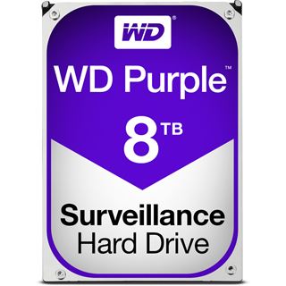 8TB WD Purple WD80PUZX 128MB 3.5" (8.9cm) SATA 6Gb/s