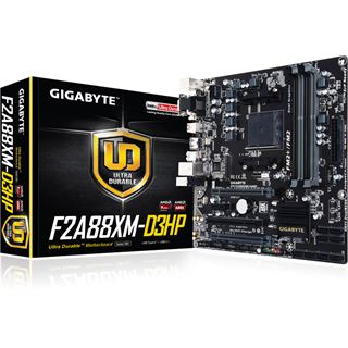 Gigabyte GA-F2A88XM-D3HP AMD A88X So.FM2+ Dual Channel DDR3 mATX