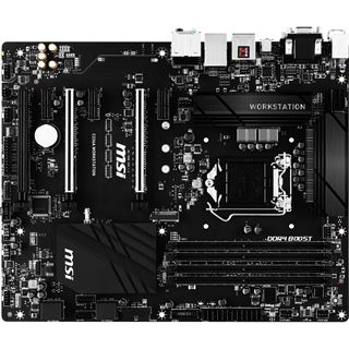 MSI C236A WORKSTATION Intel C236 So.1151 Dual Channel DDR4 ATX Retail