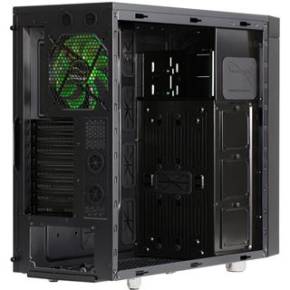 Nanoxia CoolForce 2 mit Sichtfenster Midi Tower ohne Netzteil schwarz
