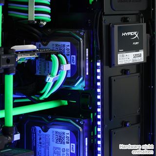 Nanoxia CoolForce 2 mit Sichtfenster Midi Tower ohne Netzteil schwarz