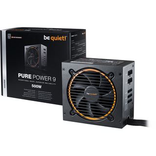 500 Watt be quiet! Pure Power 9 Modular 80+ Silver