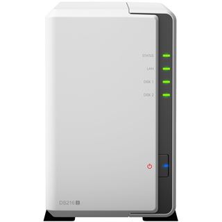 Synology DiskStation DS216j ohne Festplatten