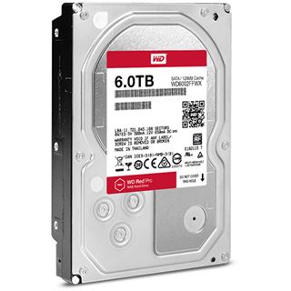 6TB WD Red Pro WD6002FFWX 128MB 3.5" (8.9cm) SATA 6Gb/s