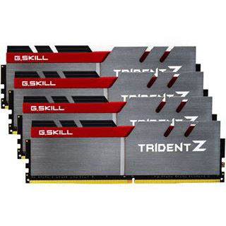 64GB G.Skill Trident Z silber/rot DDR4-3200 DIMM CL14 Quad Kit