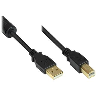 (€1,63*/1m) 3.00m Good Connections USB2.0 Anschlusskabel USB A