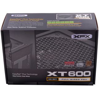 600 Watt XFX XT600 Non-Modular 80+ Bronze