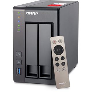 QNAP Turbo Station TS-251+-2G 8 TB (2x 4000GB) WD RED