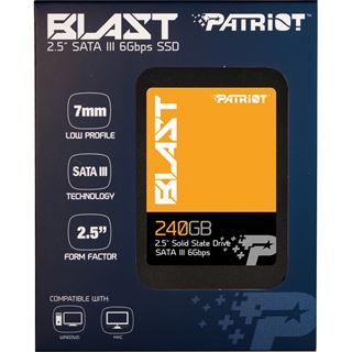 240GB Patriot Blast 2.5" (6.4cm) SATA 6Gb/s TLC Toggle