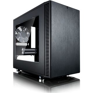 Fractal Design Define Nano S gedämmt mit Sichtfenster Mini Tower