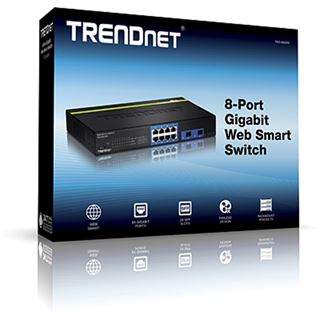 Trendnet 8-Port Gigabit Web Smart Switch