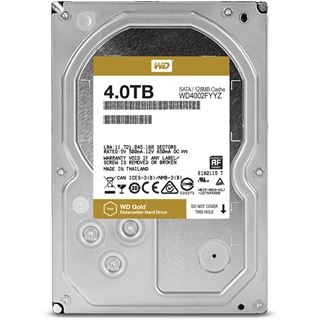 4TB WD Gold WD4002FYYZ 128MB 3.5" (8.9cm) SATA 6Gb/s