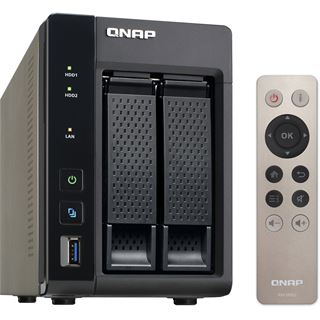 QNAP Turbo Station TS-253A-8G 8 TB (2x 4000GB) WD RED