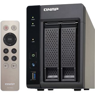 QNAP Turbo Station TS-253A-8G 8 TB (2x 4000GB) WD RED