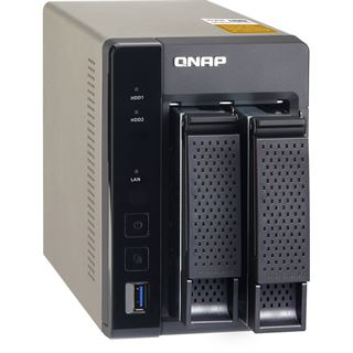 QNAP Turbo Station TS-253A-8G 8 TB (2x 4000GB) WD RED