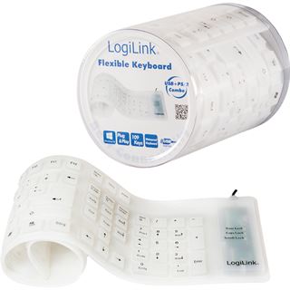 LogiLink ID0018A USB Deutsch weiß (kabelgebunden)