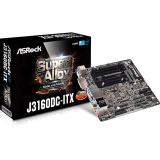ASRock J3160DC-ITX SoC So.BGA Dual Channel DDR3 Mini-ITX Retail