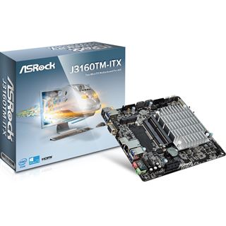 ASRock J3160TM-ITX SoC So.BGA Dual Channel DDR3 Mini-ITX Retail