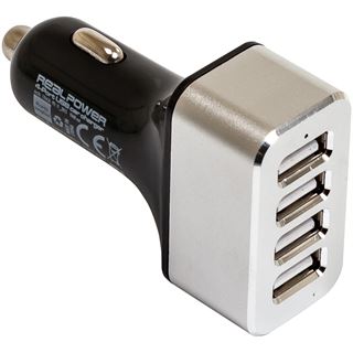 Realpower RealPower 4-port USB Car Charger