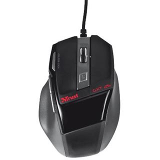 Trust GXT 25 Gaming Mouse USB schwarz (kabelgebunden)