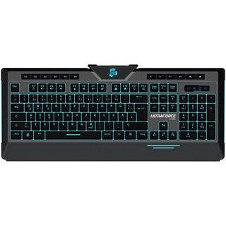 Ultron Ultraforce Gaming Keyboard T5 USB Deutsch schwarz