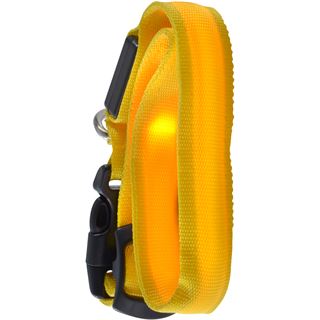 Ultron LED save-E LED Hundehalsband gelb