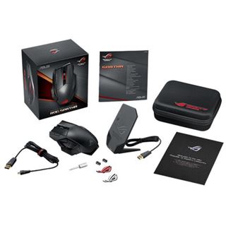 Asus ROG Spatha USB schwarz/titan (kabellos)