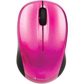 Verbatim Go Nano-Maus USB pink (kabellos)