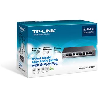 TP-Link Switch 8x GE TL-SG108PE (4xPOE)