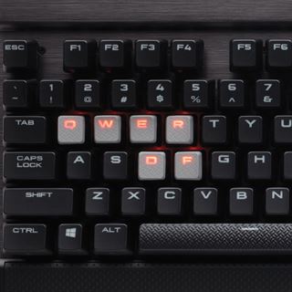 Corsair Gaming K70 RAPIDFIRE CHERRY MX Speed USB Deutsch schwarz