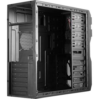 Cougar MX200 Midi Tower ohne Netzteil schwarz