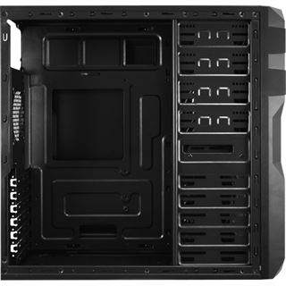Cougar MX200 Midi Tower ohne Netzteil schwarz