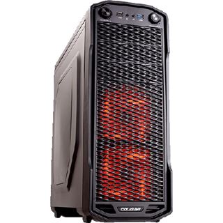 Cougar MX310 mit Sichtfenster Midi Tower ohne Netzteil schwarz