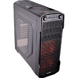 Cougar MX310 mit Sichtfenster Midi Tower ohne Netzteil schwarz
