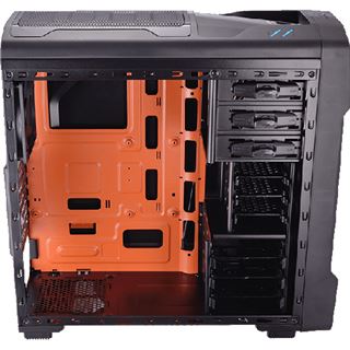 Cougar MX310 mit Sichtfenster Midi Tower ohne Netzteil schwarz