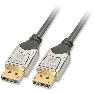 3.00m Lindy Displayport Verbindungskabel Cromo Displayport Stecker