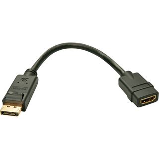 Lindy Displayport 1.2 Adapter Displayport Stecker auf HDMI-Buchse