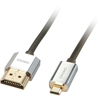 (€27,80*/1m) 0.50m Lindy HDMI Adapterkabel Ethernet HDMI-Stecker