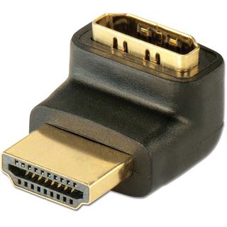 Lindy HDMI Adapter Premium HDMI-Stecker auf HDMI-Buchse Schwarz