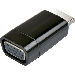 Lindy HDMI Adapter HDMI-Stecker auf VGA 15pol Buchse Schwarz