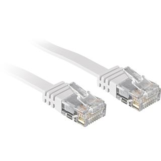 1.00m Lindy Cat. 6 Patchkabel flach RJ45 Stecker auf RJ45 Stecker