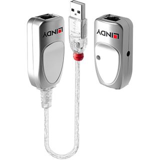 Lindy USB Extender bis 50m über Cat.5 Kabel