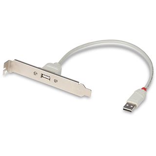 Lindy USB 2.0 Slotblechadapter 1 x USB Typ A