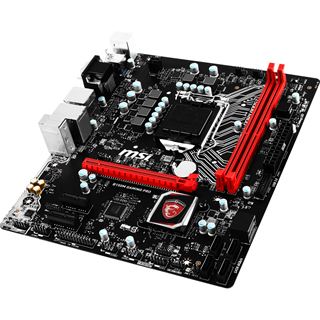 MSI B150M GAMING PRO Intel B150 So.1151 Dual Channel DDR4 mATX Retail