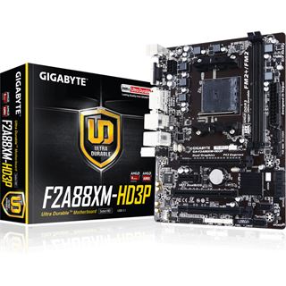 Gigabyte GA-F2A88XM-HD3P AMD A88X So.FM2+ Dual Channel DDR3 mATX