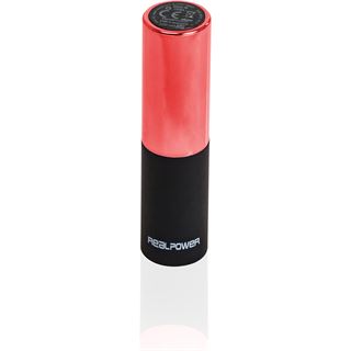 2.500 mAh Ultron Powerbank RealPower PB-Lipstick rot (187974)