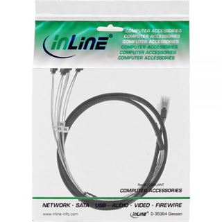 (€16,90*/1m) 1.00m InLine SAS 6Gb/s Adapterkabel SFF-8087