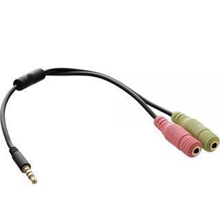 (€32,67*/1m) 0.15m InLine Audio Adapterkabel 3.5mm Klinke